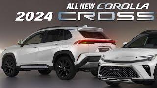 2024 Toyota Corolla Cross: New Design, first look! #Carbizzy