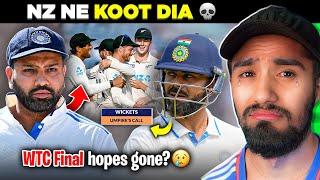 HOME SERIES GAYI!  NZ Beats India After 12 Years | Kohli, Rohit Fail | IND vs NZ 2nd Test