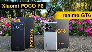 Стоит переплачивать? Сравнение Xiaomi Poco F6 и realme GT6 - кто настоящий ТОП за свои деньги?