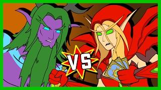 Malfurion v Valeera: A Hearthstone Cartoon | Wronchi Animation