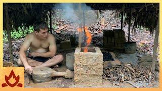 Primitive Technology: Water Bellows smelt