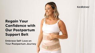 3-in-1 KeaBabies Belly Support Belt: Postpartum Recovery Essential