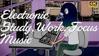 Electronic Focus Music - Brain Food for Work, Study, Concentration - 2.5 Hour Playlist - No Ads