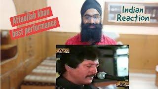 Indian Reaction  on Attaullah khan best performance ft Punjabi Gabruus