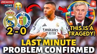 URGENT! TERRIBLE NEWS CONFIRMED ABOUT MBAPPÉ AFTER THE GAME! SAD! REAL MADRID NEWS