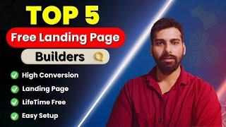  Top 5 Free Landing Page Builders for Digital Products 2023 | free landing page builder 2023