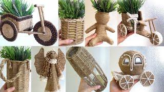 10 DIY JUTE IDEAS / 10 Jute craft ideas