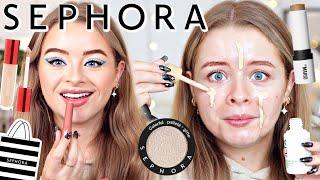 WE FINALLY HAVE SEPHORA!!! Full face of SEPHORA BRANDS!!!