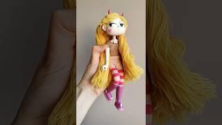 3 часть. Делаю куклу Звёздочки Баттерфляй своими руками / crafting a handmade Star Butterfly doll