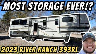 2023 River Ranch 393RL | Luxury RV with THE MOST STORAGE EVER!!!