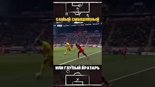 Смышленый или глупый вратарь?