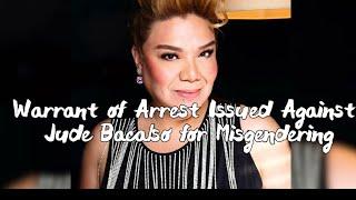 WARRANT OF ARREST ISSUED AGAINST JUDE BACALSO FOR MISGENDERING #judebacalso #cebu