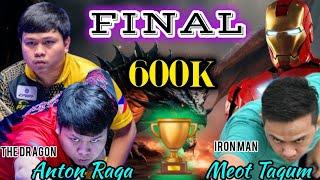 Anton Raga  vs Meot Tagum  .Final.. Talpakan na.600k