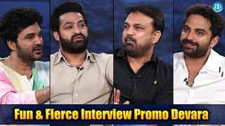 #devara Interview Promo  | NTR, Koratala Siva, Siddhu Jonnalagadda, Vishwaksen | iDream Gold