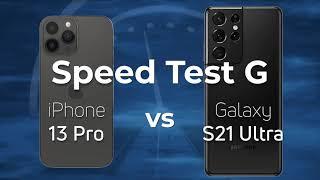 iPhone 13 Pro vs Samsung Galaxy S21 Ultra