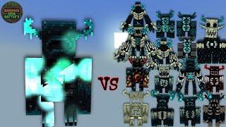 Colossus Warden vs Warden Plus | Minecraft Bedrock | Mob Battle