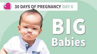 Big Baby In Pregnancy |Told My Baby Is Too Big! ARE BIG BABIES A PROBLEM? |Hypnobirthing  - Day 6