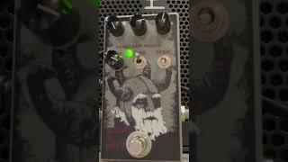 Dwarfcraft Devices Wizard of Pitch pedal+Schecter Hellraiser C-VI baritone guitar trippy sounds