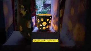 DIY Cement Diya Holder#diy,#craft,#bestoutofwaste,#shorts,#youtubeshorts,#trending