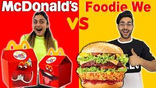 This Is The BEST BURGER HAPPY MEAL...  || McDonald's Happy Meal at HOME