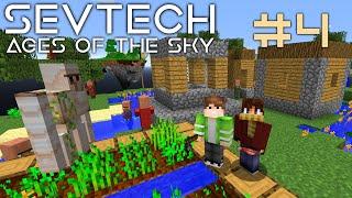 SevTech: Ages of the Sky #4 БОЛЬШОЕ ПУТЕШЕСТВИЕ! Выживание в Майнкрафт с модами!