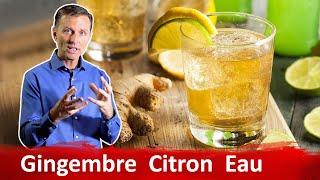 Boire De L'Eau, Du citron Et Du Gingembre Pour Pouvoir Jeûner Plus Longtemps l Dr Eric Berg