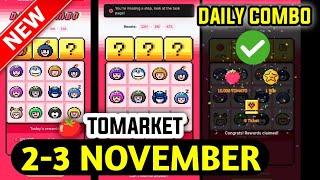 Tomarket Airdrop Combo 2 November | Tomarket Daily Combo Today | Tomarket Secret Combo Today