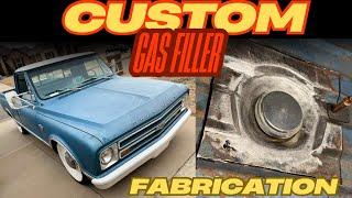 Flush Mounting A Gas Tank Filler - Fabrication - 1967 Chevy C10