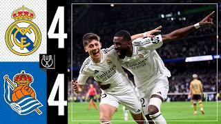 HIGHLIGHTS Real Madrid 4 4 Real Sociedad Copa Del Rey 2024 25