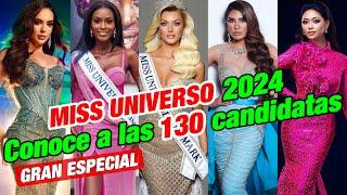 Miss Universo 2024: conoce a las 130 candidatas que aspiran a conseguir la codiciada corona