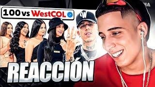 MR STIVEN REACCIONA A WESTCOL VS 100 MUJERES 