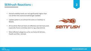SEO Updates  Google March 2019 Update  First Reactions  Insights