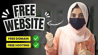 How To Create FREE Website With Free Hosting & Domain  | odoo