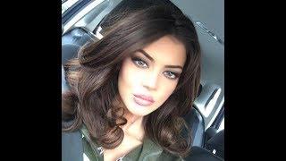 Cat Eye Makeup on Romanian Model Christina Ich by Andra Manea