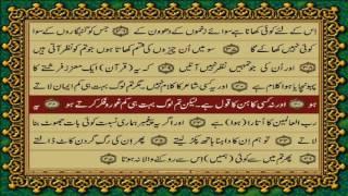 QURAN PARA 29 JUST/ONLY URDU TRANSLATION(FATEH MUHAMMAD JALANDRI) WITH TEXT HD