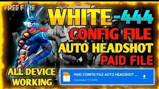 CONFIG WHITE444 YT AUTO HEADSHOT 2021‼️SCRIPT FIX AIM  NEW REGEDIT MAROC  AIM BOT 99%ANTI BAN 