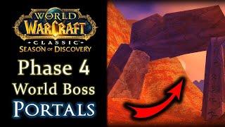 Where to Find World Boss Raid Portals! - SoD Phase 4