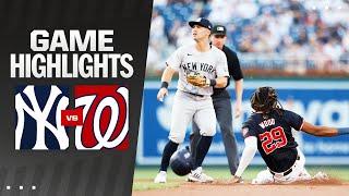 Yankees vs. Nationals Game Highlights (8/27/24) | MLB Highlights