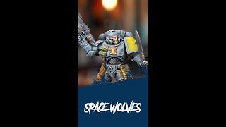 Painting Space Wolves #shorts