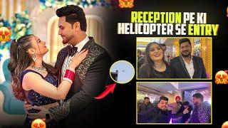 Helicopter se ho gyi Reception mai entry