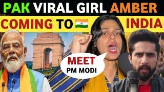 PAKISTANI GIRL AMBER HASHMI WANTS TO MEET PM MODI, REACTION ON INDIA, REAL ENTERTAINMENT TV LATEST