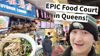 FAMOUS Chinese Food Court in Queens! Trying Flushing's New World Mall 新世界商场