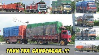 TRUK GANDENG TUA !!! Hino Ranger, Fuso Goprak & Ganjo, Mercy Tepak Mercy 917, Nissan Condor UD PK215