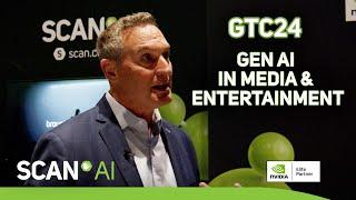 Generative AI in Media & Entertainment - Interview with Michael Kaplan from NVIDIA #gtc24