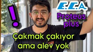 KOMBİ ÇAKMAK ÇAKIYOR AMA YANMIYOR ! ECA PROTEUS PLUS