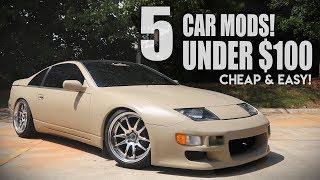 TOP 5 CHEAP CAR MODS UNDER $100