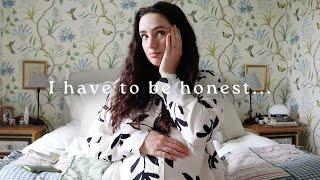 I have to be honest with you...