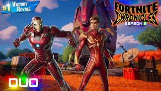 Fortnite Chronicles S2 | Iron Man & Iron Spider Skin Gameplay | Ep. 24