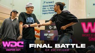 Stray Cats vs Kay & Peot | Hip Hop Final Battle | WDC Singapore 2024 | RPProds