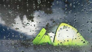 ▶️ Rain And Wind On A Tent. Rain Wind Sounds. Rain On Tent Ambience. 12 Hours. 